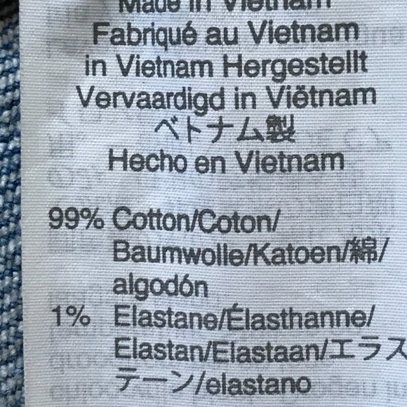 Madewell Perfect Vintage Crop Jean Women size 25P Blue Distressed Raw Hem Grunge - Picture 12 of 14